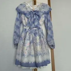 ✨新品未使用✨LIZ LISA 花柄チェックミニワンピース