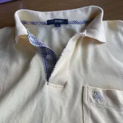 BURBERRY LONDON ポロシャツ イエロー Mサイズのサムネイル