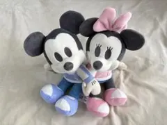 ミッキー ミニー ちょっもっさ デココレ ペアぬいぐるみ