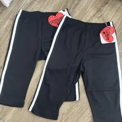 2枚セット キッズ 子供 ボトムス スパッツ レギンス 130cm 西松屋