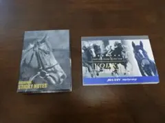 競馬グッズ　メモ帳　付箋紙　JRA