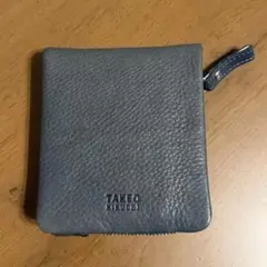 【超値引き】【新品未使用】【タグ付】TAKEO KIKUCHI 二つ折り財布