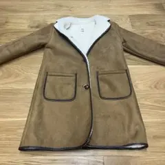 B:MING by BEAMS キッズ ムートン コート 130cm 中古品