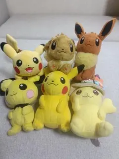 ポケモンセンターオリジナル マスコットぬいぐるみ ぼうしをかぶった