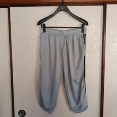 ライトブルー ハーフパンツ サイドストライプ