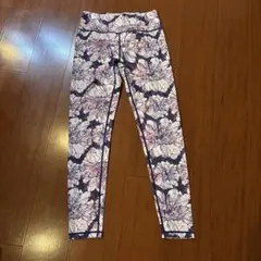 【美品】フラワーパターン ヨガレギンス M