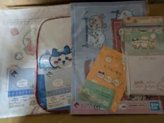 一番くじちいかわ〜なんかほっこりちいかわの湯〜 ステーショナリー他４点セット