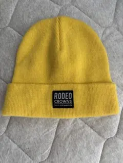 RODEO CROWNS イエロー ニット帽