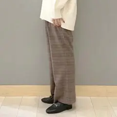 【匿名配送】GLOBAL WORK あったかウツクシルエットパンツ