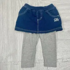 【美品】ベビーズボン レギンス 80サイズ スカート ドッキング Lee