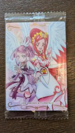 プリキュアカードウエハース10　キュアソード＆キュアエース