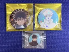 呪術廻戦 マルキューブ 伏黒恵 マグネット缶 ミニ 缶バッジ ホロ 缶バッジ