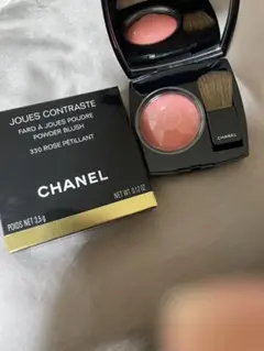 [袋つき]CHANEL ジュコントゥラスト330ローズペティアン<チークカラー>