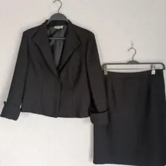 13号　LLサイズ　EMMA JAMES スーツ　セットアップ　ブラック