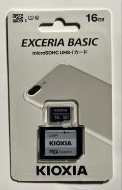 KIOXIA EXCERIA BASIC 16GB microSDHC 未使用品