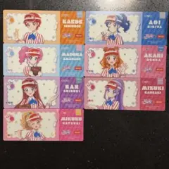 アイカツラウンドワンコラボ 特典 7種