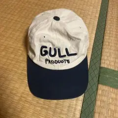 GULL PRODUCTS ベージュ ネイビー キャップ