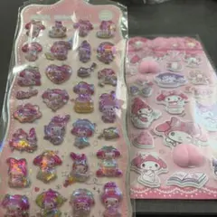 2枚セット マイメロ シール