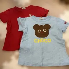 ホットビスケッツ 半袖Tシャツ2枚セット サイズ100cm