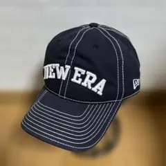 未使用級　NEW ERA ゴルフ　ステッチベースボールキャップ　アーチロゴのサムネイル