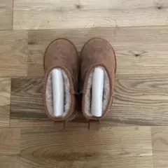 新品⭐️ 韓国キッズ　mymy ムートンブーツ　17cm