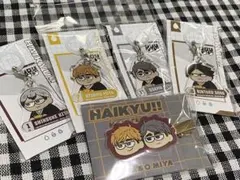 ハイキュー!! ジロリ 稲荷崎 5点セット アンブレラマーカー 前髪クリップ