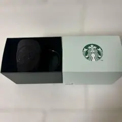 新品未使用品　スターバックス マグカップ 黒 ロゴ入り