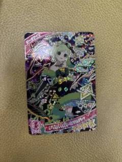 ひみつのアイプリ　6弾　ダークカルテットスターバズリウムグリーン　ダークアイリ