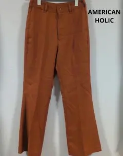 AMERICAN HOLIC オレンジ フレアパンツのサムネイル