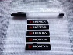 HONDA(ホンダ) ステッカー 5枚セット プラスチック製