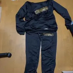 ASICS ポリエステルパーカーズボンセットアップ