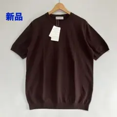 新品未使用 Cruciani ピンク 半袖ニットセーター サイズ50 - メルカリ