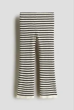 H&M エイチアンドエム　リブレギンス