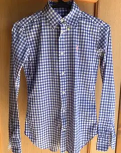 Ralph Lauren ギンガムチェックシャツ ピンクポニー