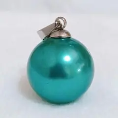 42★高品質　人気ネックレストップ★艶貝真珠パール★シェル★貝