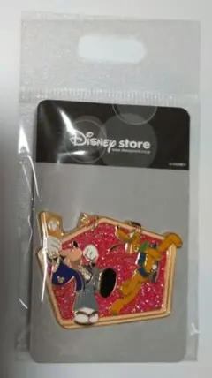 ディズニーストア ピンバッジ ミッキー、プルート
