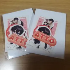 STPR Family Expo！ステッカーあっとくん2枚セット