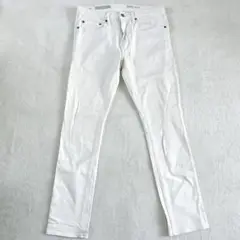 ギャップ 1969◇スキニーデニム ジーンズ ストレッチ 白デニム 31×30