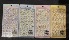 ボンボンドロップシール ちいかわ 第一弾 ハチワレ うさぎ 集合 4枚セット