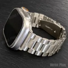 애플 시계 밴드 벨트 실버 스테인리스 44/45/46/49mm