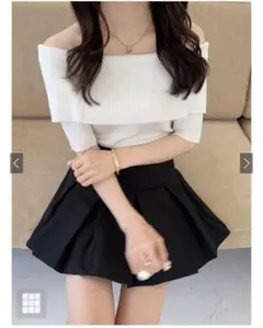 オフショルニットトップス　グレイル　GRL