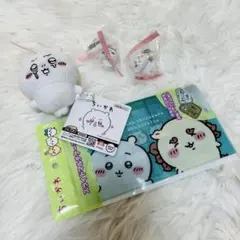 ちいかわ　4点セットまとめ売り　全て未使用品　フィギュア.マルチケース.ぬいキー