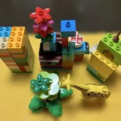 レゴデュプロブロックとキリンのセット