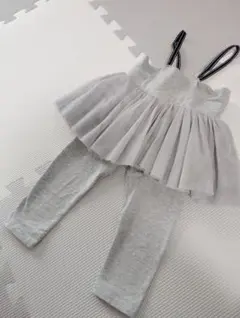 baby GAP チュールスカート付きレギンス グレー　75cmのサムネイル