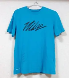 Nike DRI-FIT 青 Tシャツ　Sサイズ