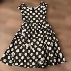コムデギャルソン　水玉模様　段々切替　ワンピース