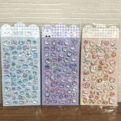 3Dシール☆3枚セット☆ボンドロ風☆うるちゅる風