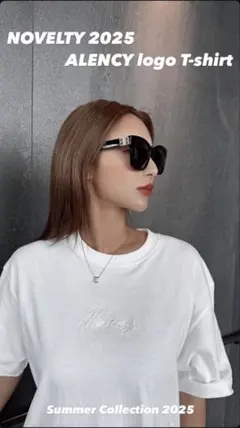 ❤︎alency アレンシー　2025ノベルティTシャツ❤︎のサムネイル
