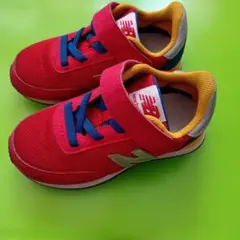 new balance◆スニーカー 赤　17.5cm