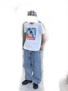 GAP バギーデニム　リーバイス560 550 シルバータブ　W36 L32のサムネイル